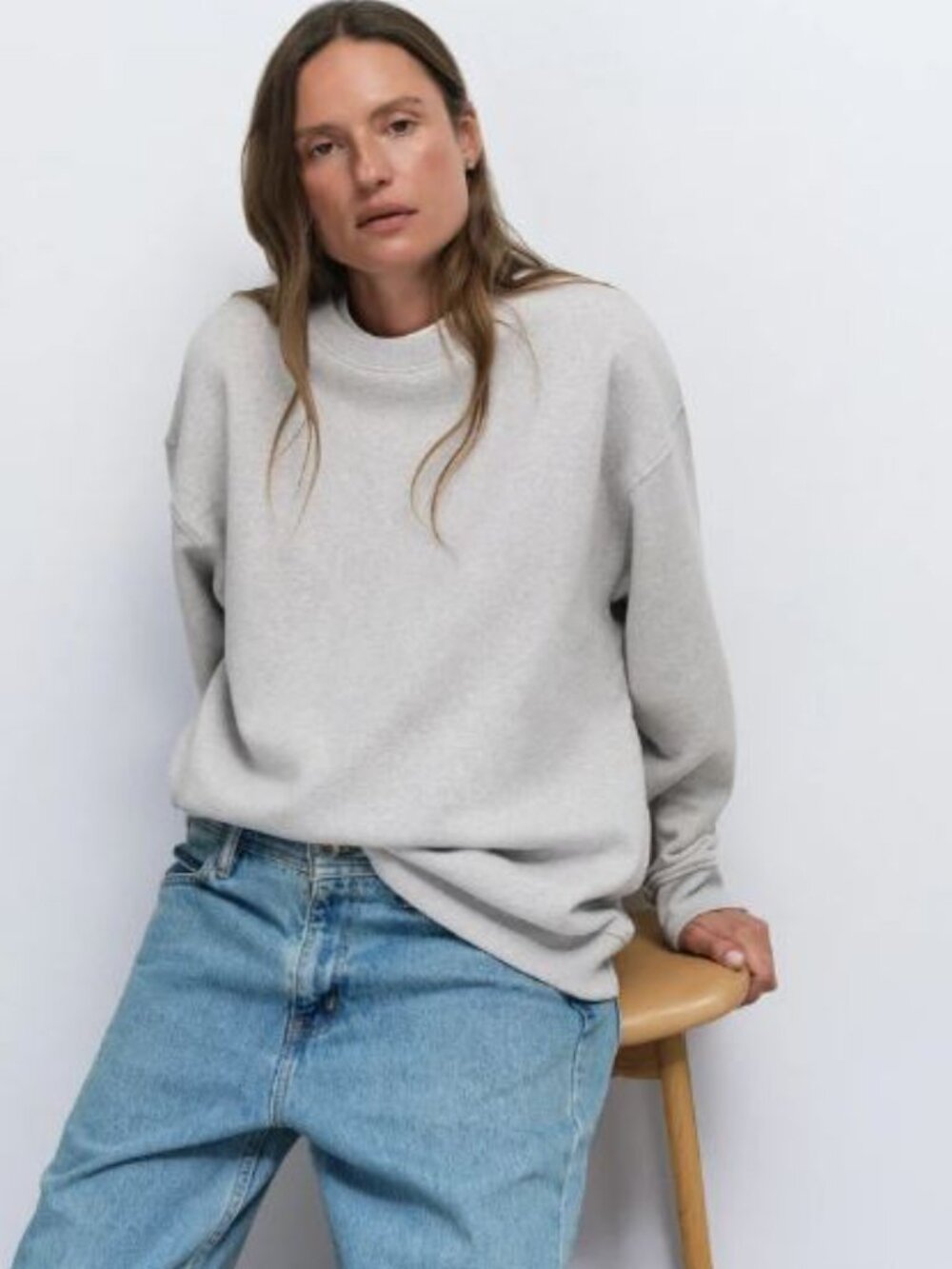 Mate The Label Organic Fleece Oversized Sweatshirt